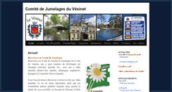 Desktop Screenshot of jumelageslevesinet.com